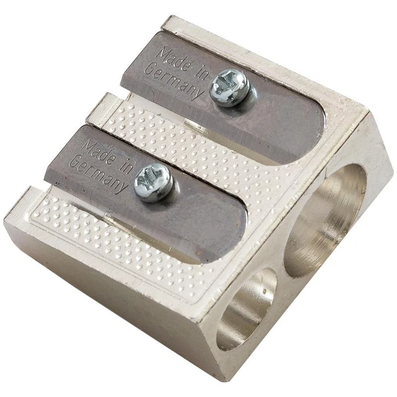 Точилка металлическая Berlingo "Steel&Style", 2 отверстия