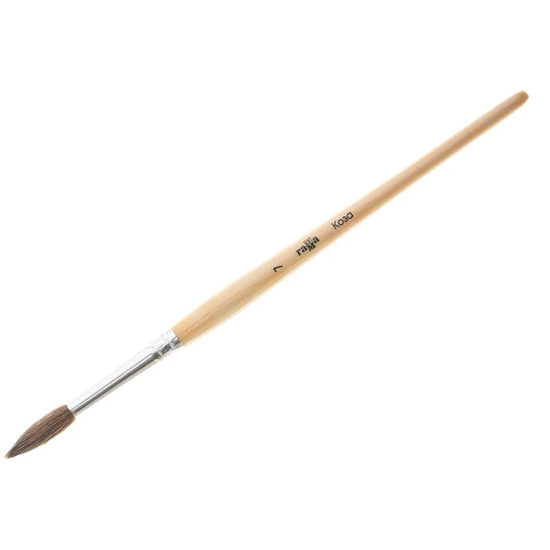 Кисть коза, Гамма, круглая №07. 280618.02.007 Кисть коза, Гамма, круглая №07. 280618.02.007