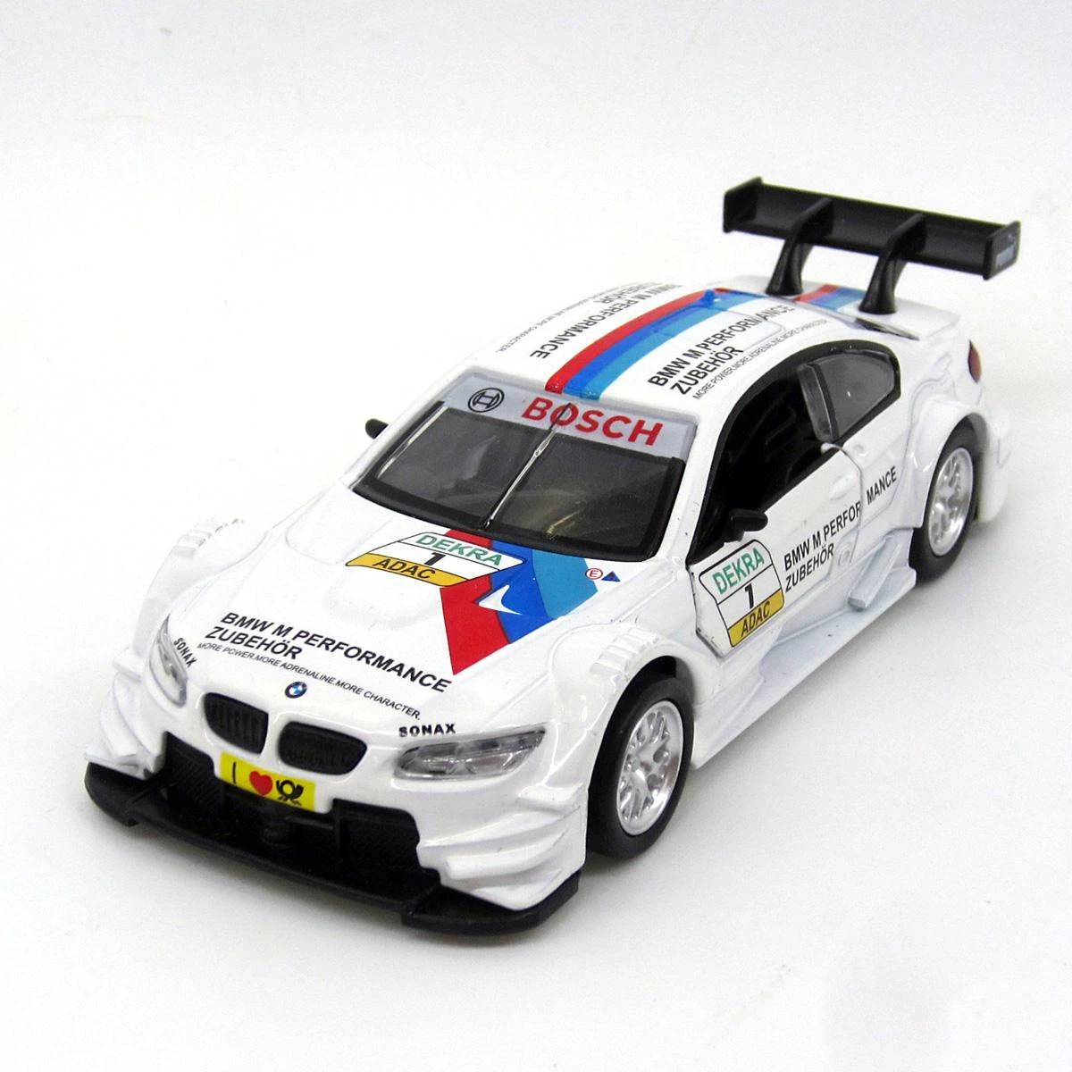 Машина металлическая 1:42 BMW M3 DTM. Дв.Откр., цв.бел., инерц. 58027 Машина металлическая 1:42 BMW M3 DTM. Дв.Откр., цв.бел., инерц. 58027