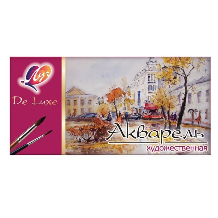 Акварель худ. ЛЮКС 24 цв. карт.уп.: 14С1039-08 штр.: 4601185005116 Акварель худ. ЛЮКС 24 цв. карт.уп.: 14С1039-08 штр.: 4601185005116