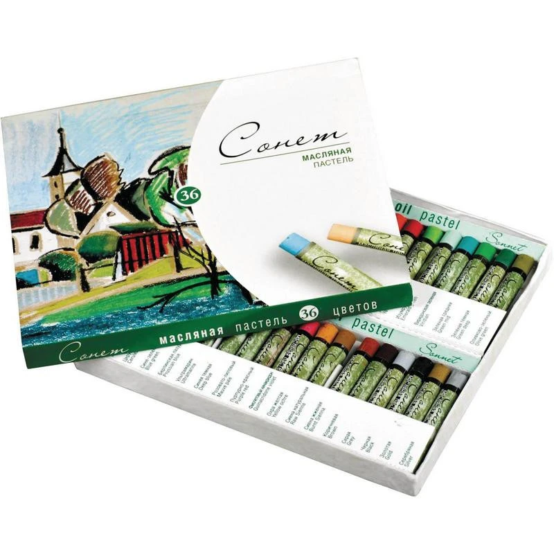 Пастель Сонет 36цв масляная 7041157 штр.  4607128081087
