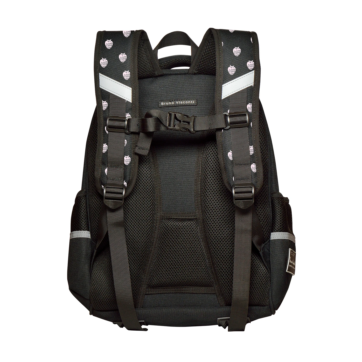 РЮКЗАК- ОБЛЕГЧЕННАЯ КАПСУЛА ЧЕРНЫЙ С ЭРГОНОМИЧНОЙ СПИНКОЙ "DOLCE VITA"