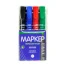 НАБОР ИЗ 4-Х МАРКЕРОВ ПЕРМАНЕНТНЫХ "PROFYMARK",