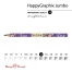 КАРАНДАШ ЧЕРНОГРАФИТОВЫЙ "HappyGraphix Jumbo. Веган" 4В, 3.5 MM