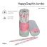 КАРАНДАШ ЧЕРНОГРАФИТОВЫЙ "HappyGraphix Jumbo. Романтика. Воздушные