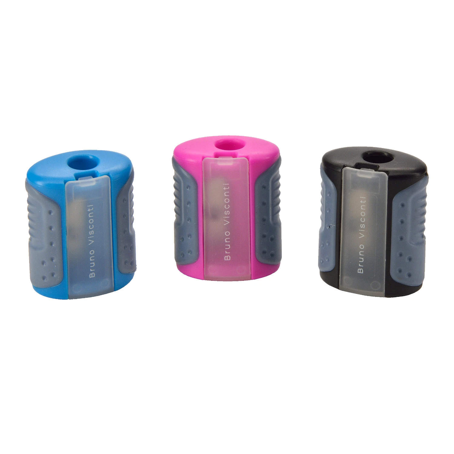 ТОЧИЛКА ДЛЯ КАРАНДАШЕЙ С КОНТЕЙНЕРОМ "EASYSHARP. МЕХАНИЗМЫ", 3 ЦВЕТА ТОЧИЛКА ДЛЯ КАРАНДАШЕЙ С КОНТЕЙНЕРОМ "EASYSHARP. МЕХАНИЗМЫ", 3 ЦВЕТА