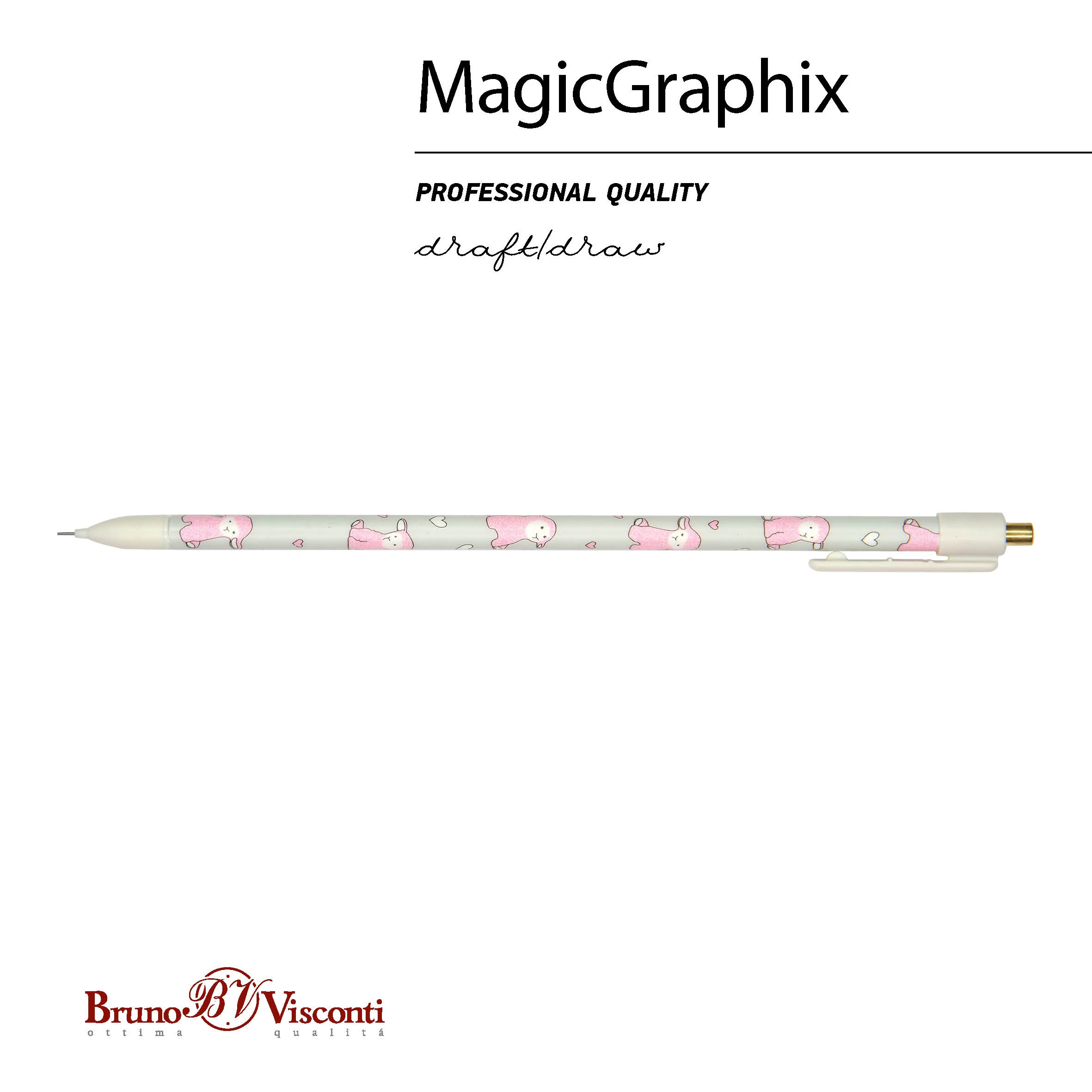 КАРАНДАШ МЕХАНИЧЕСКИЙ "MagicGraphix. Овечки. Паттерн" 0.5 ММ КАРАНДАШ МЕХАНИЧЕСКИЙ "MagicGraphix. Овечки. Паттерн" 0.5 ММ