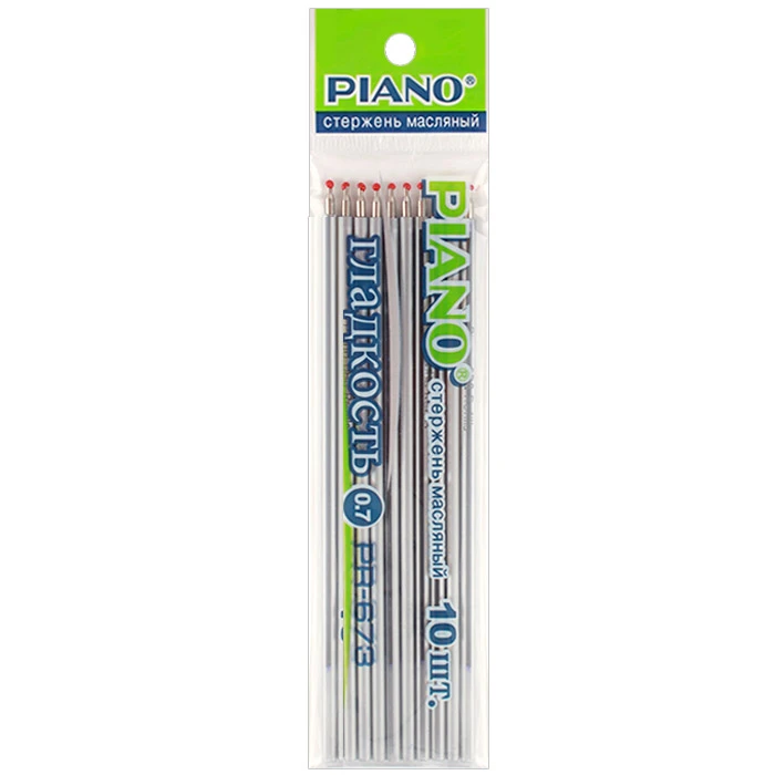 Стержень шариковый 140мм синий на масляной основе "Piano"