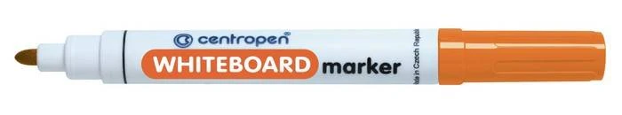 Маркер для бел.досок CENTROPEN BOARD 2,5 мм оранж. круглый. 8559/1-52