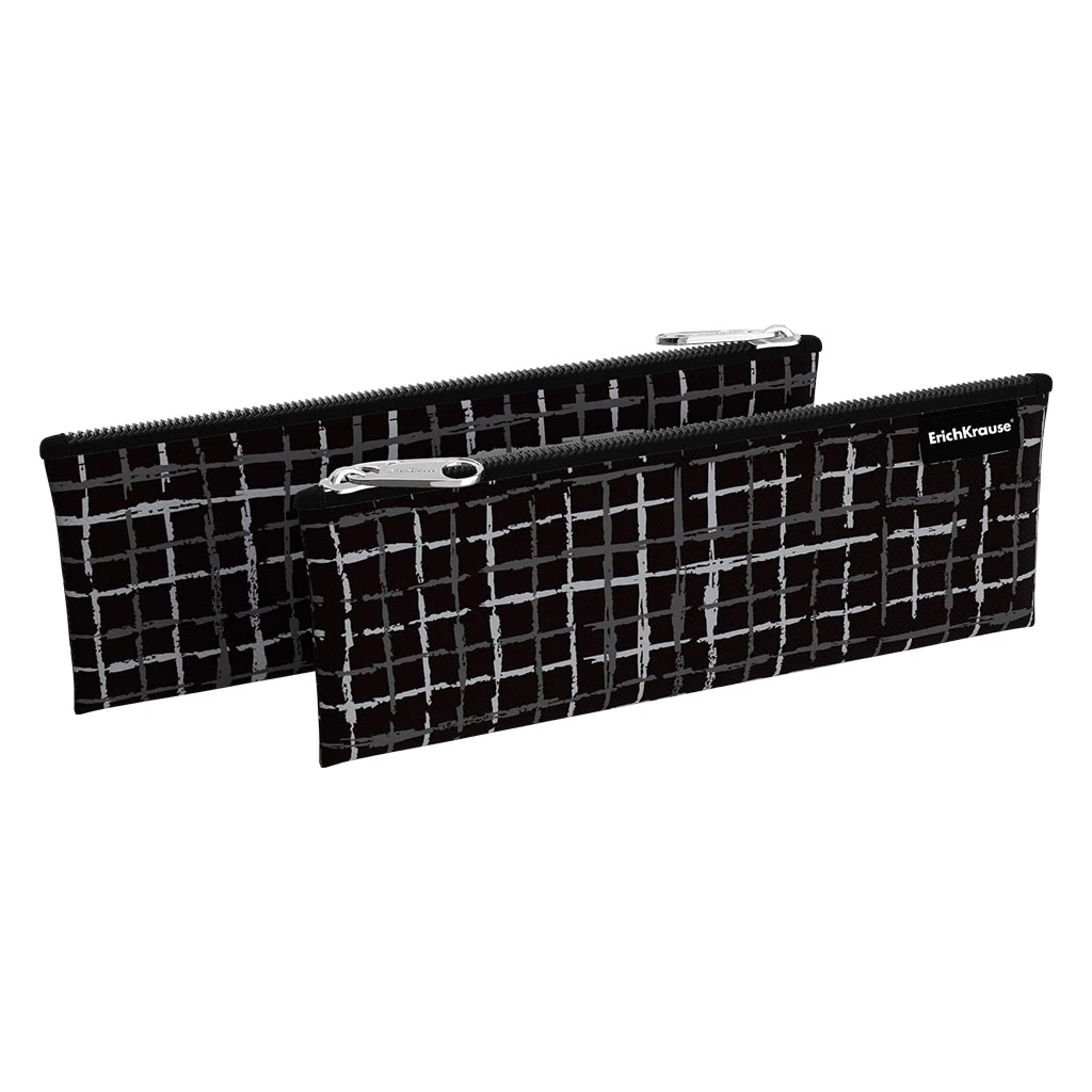 Пенал конверт Erich Krause® 220х90мм Black Cell Пенал конверт Erich Krause® 220х90мм Black Cell
