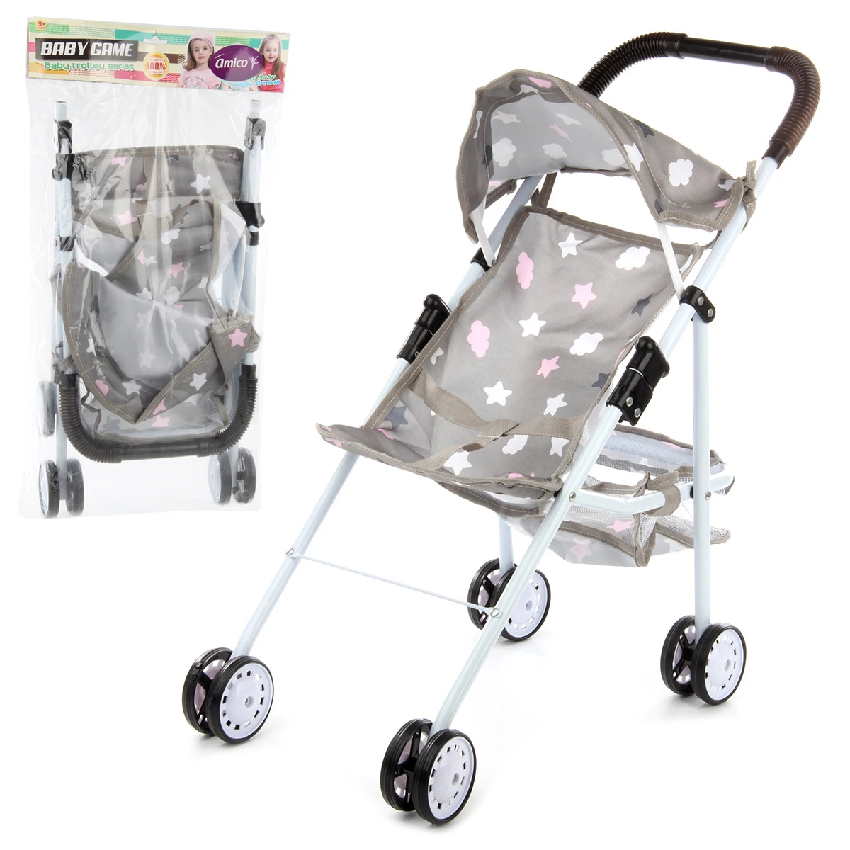 Коляска метал., 30х56х7, пакет