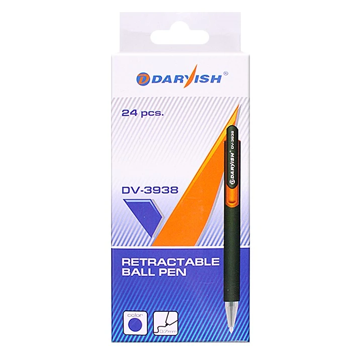 Ручка автоматическая син. "Darvish" корпус чёрный Ручка автоматическая син. "Darvish" корпус чёрный