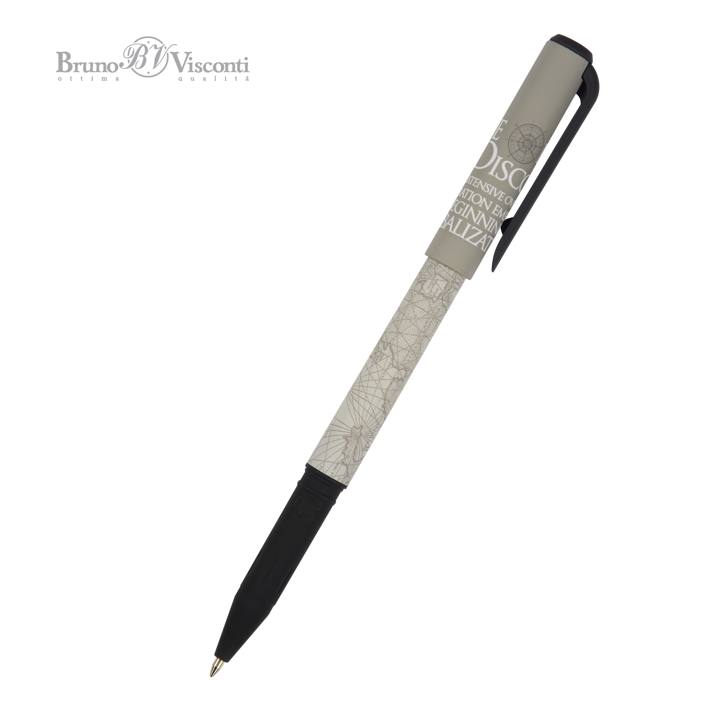 РУЧКА "PrimeWrite. Эпоха открытий. Карта мира" С ЧЕРНИЛАМИ НА МАСЛЯНОЙ РУЧКА "PrimeWrite. Эпоха открытий. Карта мира" С ЧЕРНИЛАМИ НА МАСЛЯНОЙ