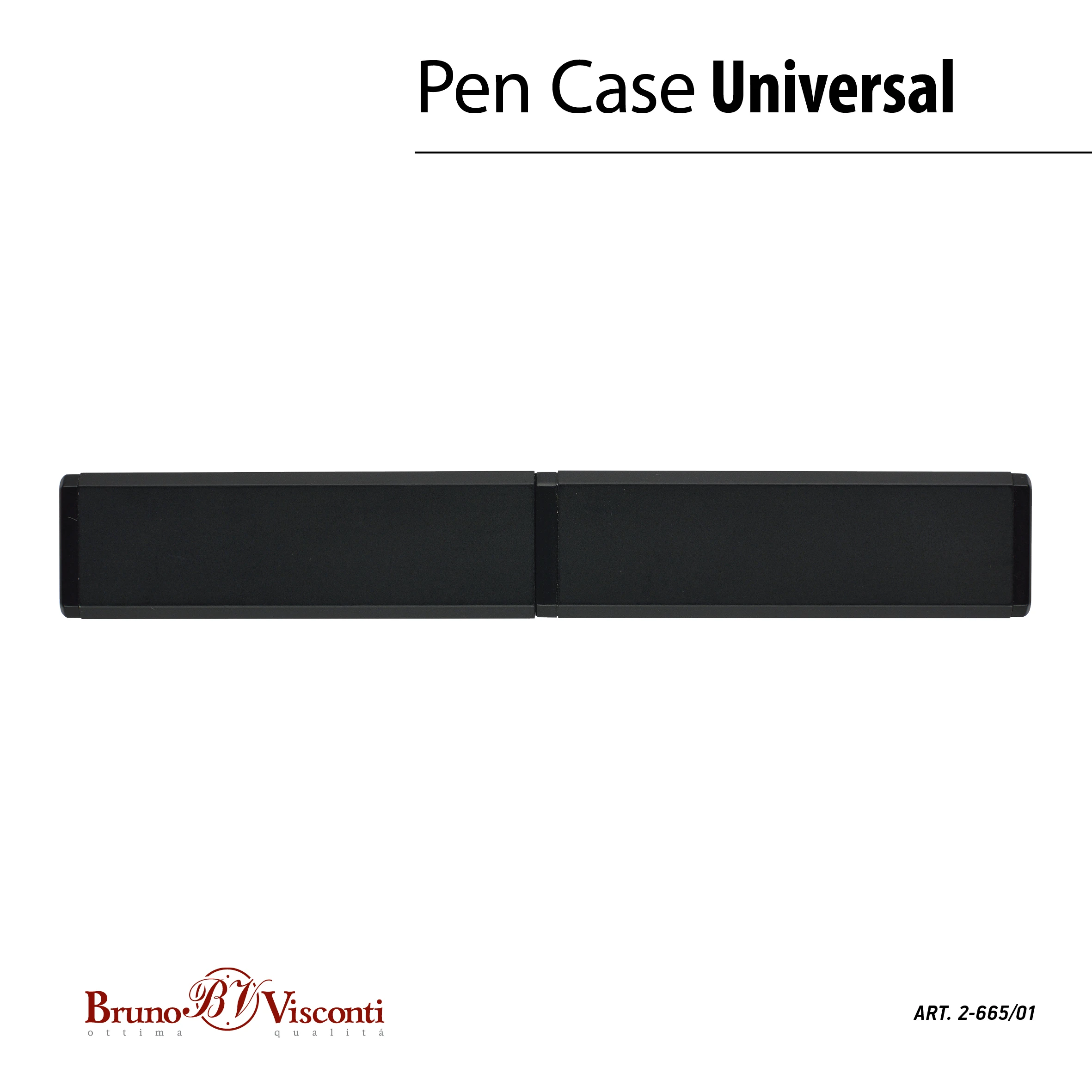 ФУТЛЯР ТУБА МЕТЕЛЛИЧЕСКИЙ ПОД РУЧКУ, ПРЯМОУГОЛЬНАЯ ФОРМА, ЧЕРНЫЙ -