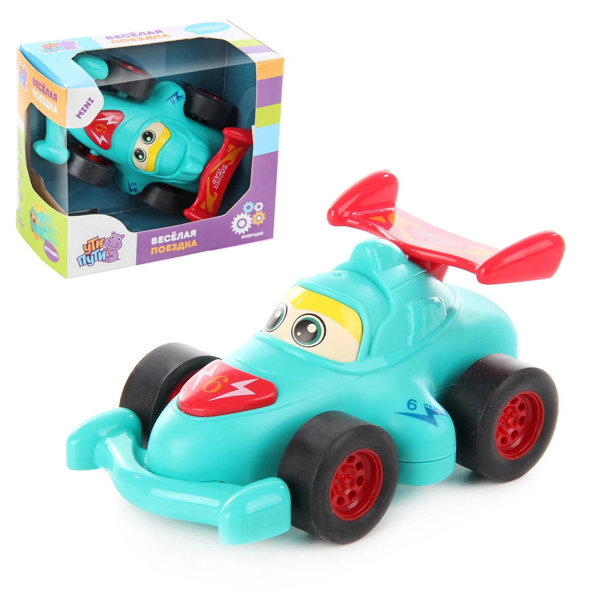 Развивающая игрушка "Гоночная машинка", инерц., в ассортименте Развивающая игрушка "Гоночная машинка", инерц., в ассортименте