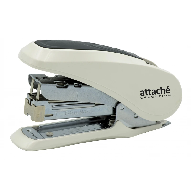 Степлер Attache Selection MSW2430(№24/6-26/6) до 30 лист., металл, белый Степлер Attache Selection MSW2430(№24/6-26/6) до 30 лист., металл, белый