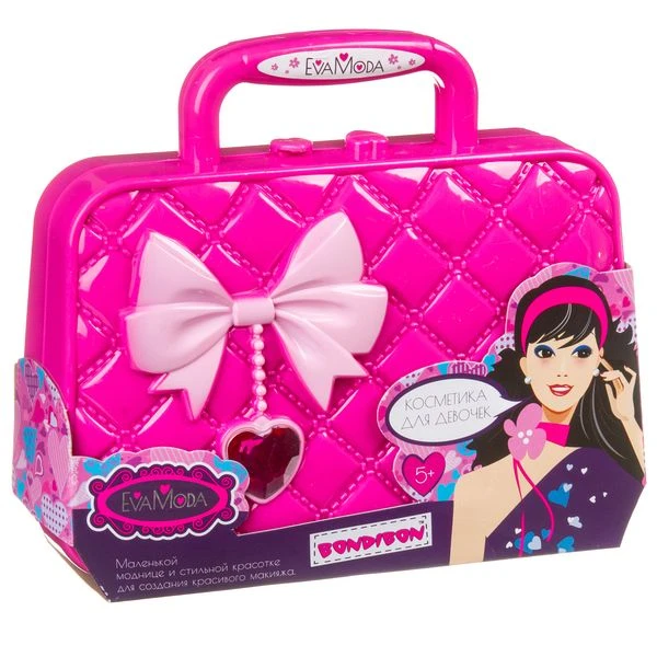 Набор детской декор. косметики Bondibon Eva Moda, BOX 20*5,5*17,8 см; Набор детской декор. косметики Bondibon Eva Moda, BOX 20*5,5*17,8 см;