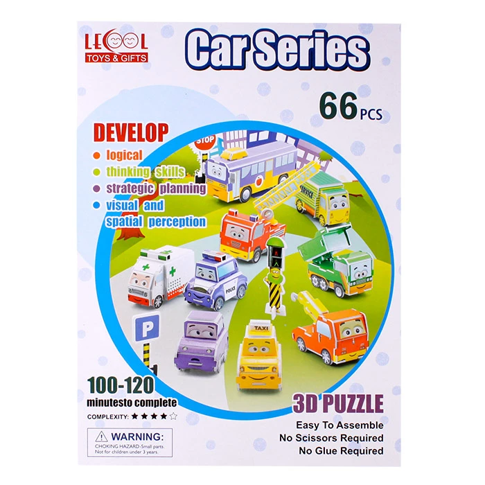 Пазл 3D "Car Series" LK-8867 (66 элементов) Пазл 3D "Car Series" LK-8867 (66 элементов)