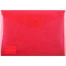 Папка-конверт на кнопке А4 красная 0,18мм