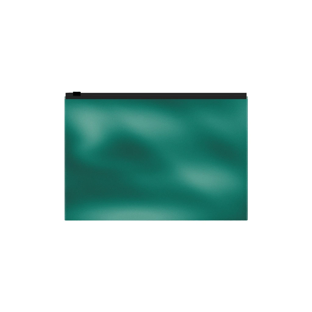 Zip-пакет пластиковый ErichKrause® Glossy Ice Metallic, B5, бирюзовый (в пакете Zip-пакет пластиковый ErichKrause® Glossy Ice Metallic, B5, бирюзовый (в пакете