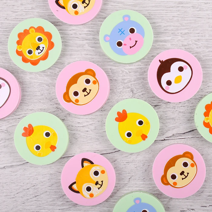 Ластик "Darvish" цветной "Животные" Ластик "Darvish" цветной "Животные"