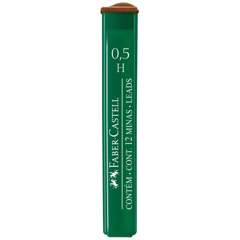 Грифели для механических карандашей Faber-Castell "Polymer", 12шт., Грифели для механических карандашей Faber-Castell "Polymer", 12шт.,