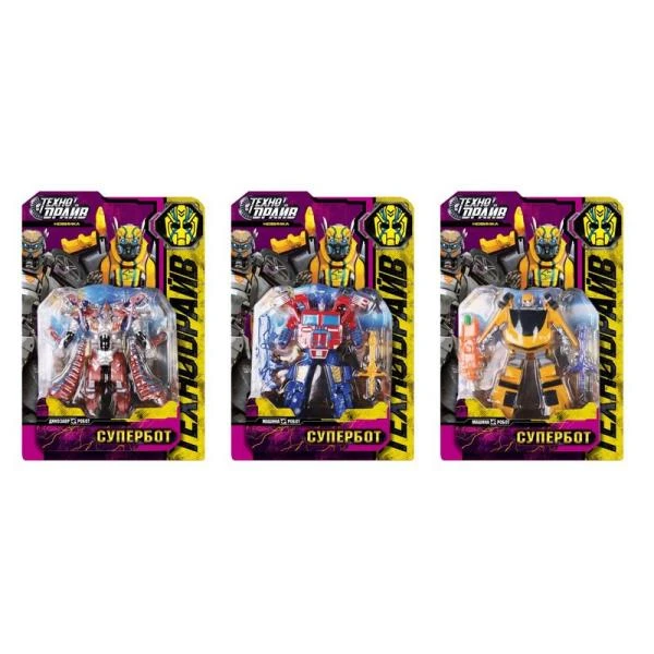 Робот трансформирующийся машину/динозавра, ТЕХНОДРАЙВ