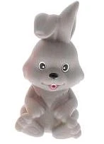 Игрушка для ванны зайка сетка, хенгтег КАПИТОШКА