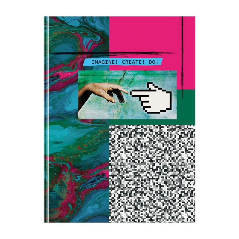 Бизнес-блокнот А4, 80л., BG "Imagine Create Do", матовая ламинация Бизнес-блокнот А4, 80л., BG "Imagine Create Do", матовая ламинация