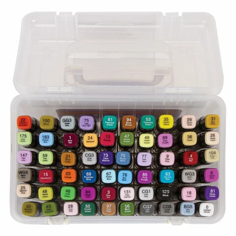 Маркеры для скетчинга двусторонние BRAUBERG ART DEBUT "BLACK", НАБОР