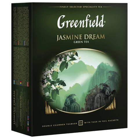 Чай GREENFIELD (Гринфилд) "Jasmine Dream" ("Жасминовый Чай GREENFIELD (Гринфилд) "Jasmine Dream" ("Жасминовый