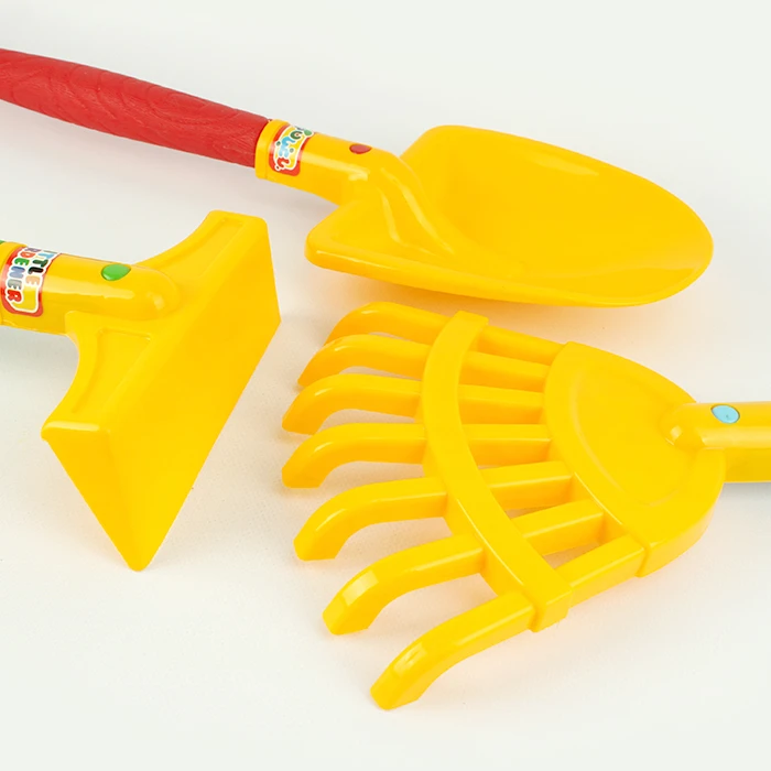 Лопата + грабли + тяпка в наборе. Игрушка