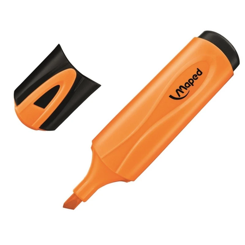 Маркер текстовыделитель Maped FLUO PEP'S CLASSIC 1-5 мм, оранжевый 742535