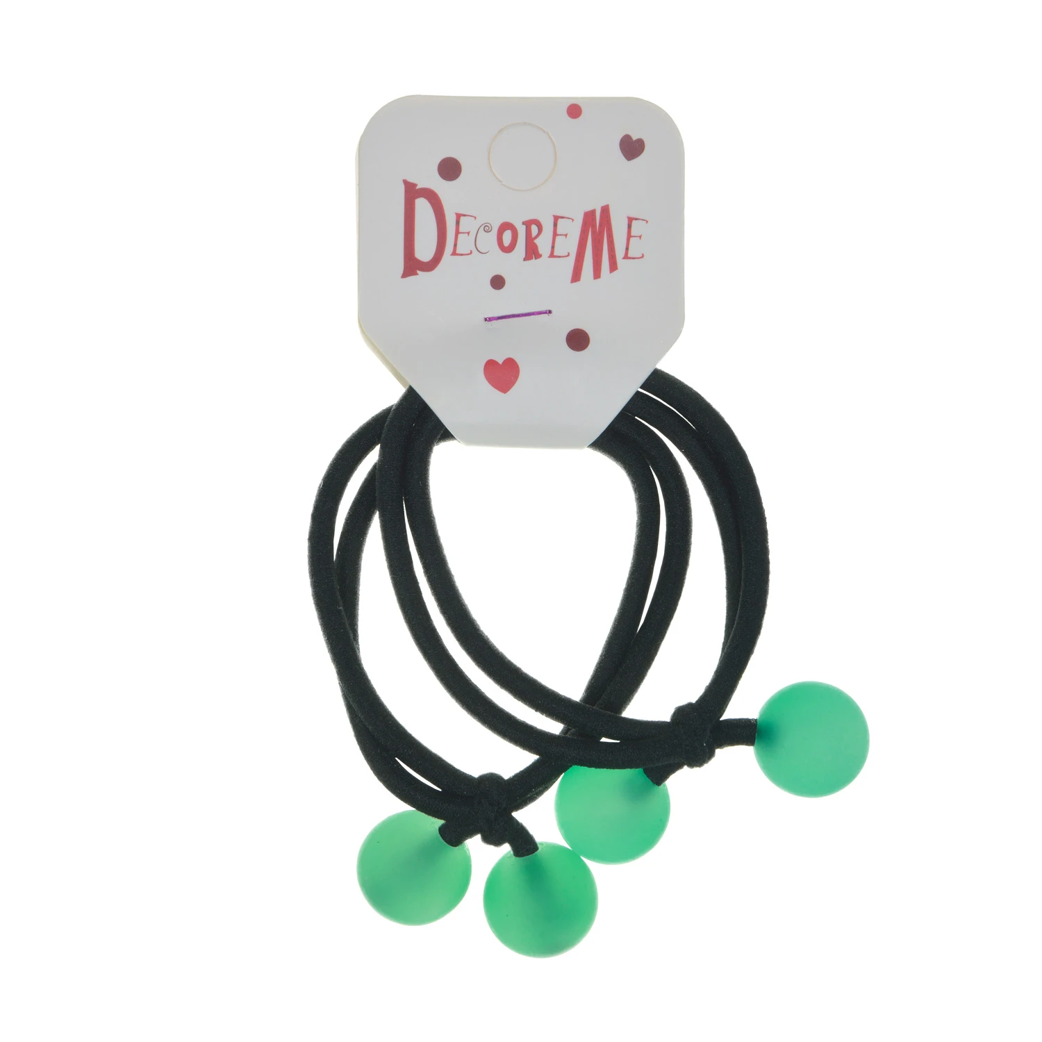 РЕЗИНКА ДЛЯ ВОЛОС "МОРОЗНЫЙ НЕОН" 2 ШТ, 7 ЦВЕТОВ