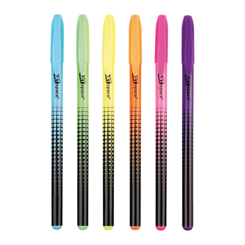 Набор гелевых ручек ArtSpace "Abstraction" 6шт., 06цв., 1,0мм,