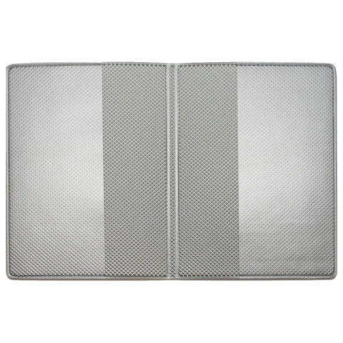 Обложка для паспорта "Леопард", кожзам, розовая с цветным принтом,