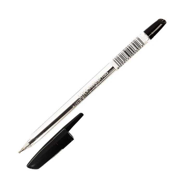 Ручка шарик. CORONA PLUS 0,7 мм черный прозр. корп.: 3002N/black штр.: Ручка шарик. CORONA PLUS 0,7 мм черный прозр. корп.: 3002N/black штр.: