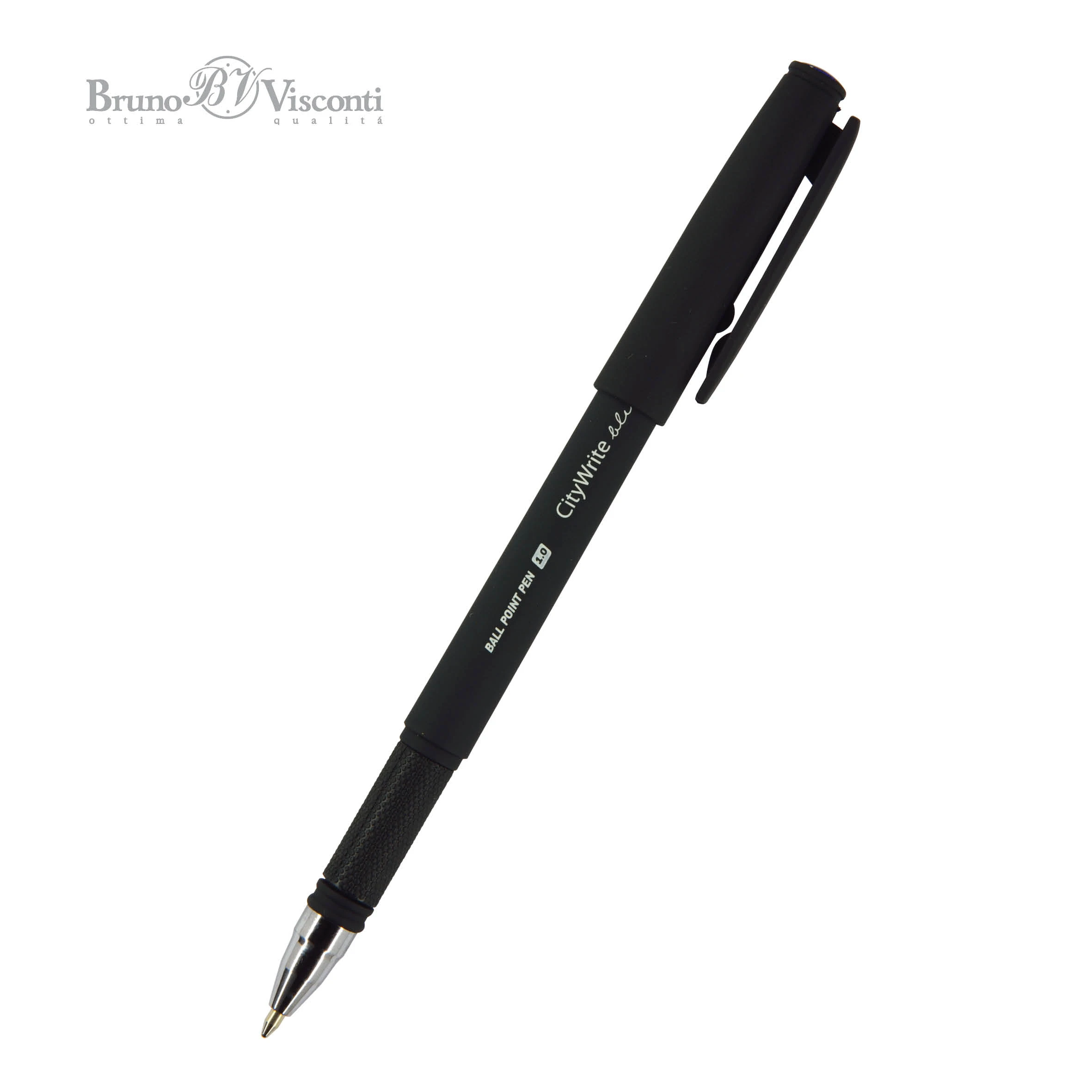 НАБОР ИЗ 2-Х РУЧЕК "CityWrite. BLACK" ШАРИКОВЫХ, 1.0 ММ, СИНЯЯ НАБОР ИЗ 2-Х РУЧЕК "CityWrite. BLACK" ШАРИКОВЫХ, 1.0 ММ, СИНЯЯ