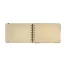 SKETCHBOOK BV, 147х210 мм, 80 Л, КРАФТ 80 гр, НА ГРЕБНЕ (4 ВИДА)
