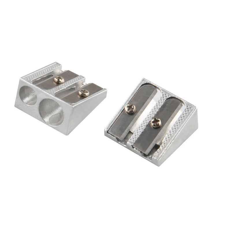 Точилка металлическая клиновидная Attache Economy, два отверстия Точилка металлическая клиновидная Attache Economy, два отверстия