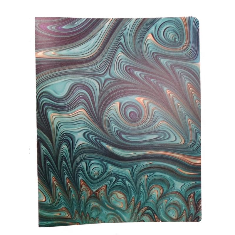 Папка файловая 20 файлов Малахит, белая основа Папка файловая 20 файлов Малахит, белая основа