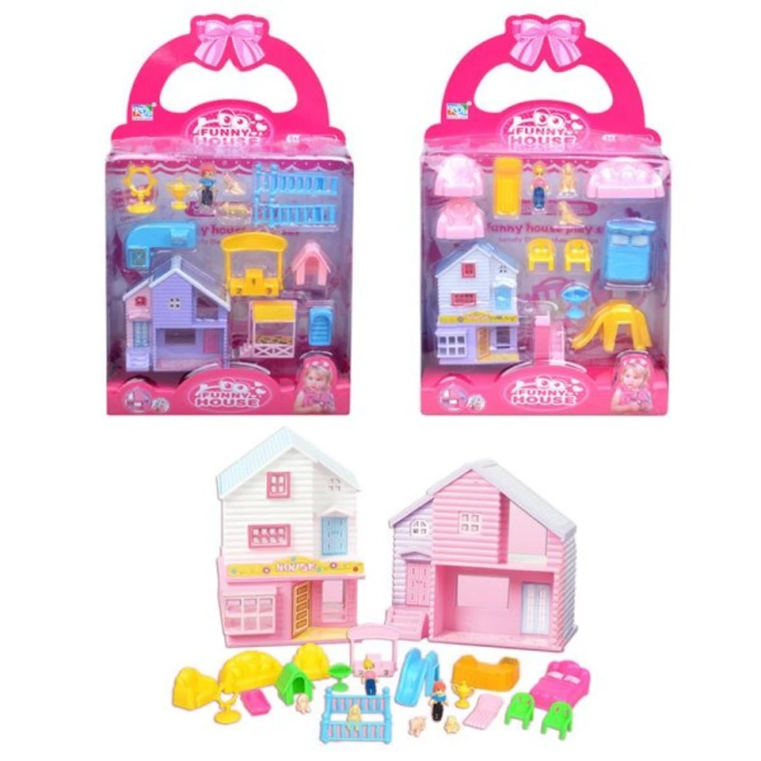 Игровой набор Мой любимый дом, в компл. предм. 13-15шт.,в ассортименте, коробка Игровой набор Мой любимый дом, в компл. предм. 13-15шт.,в ассортименте, коробка