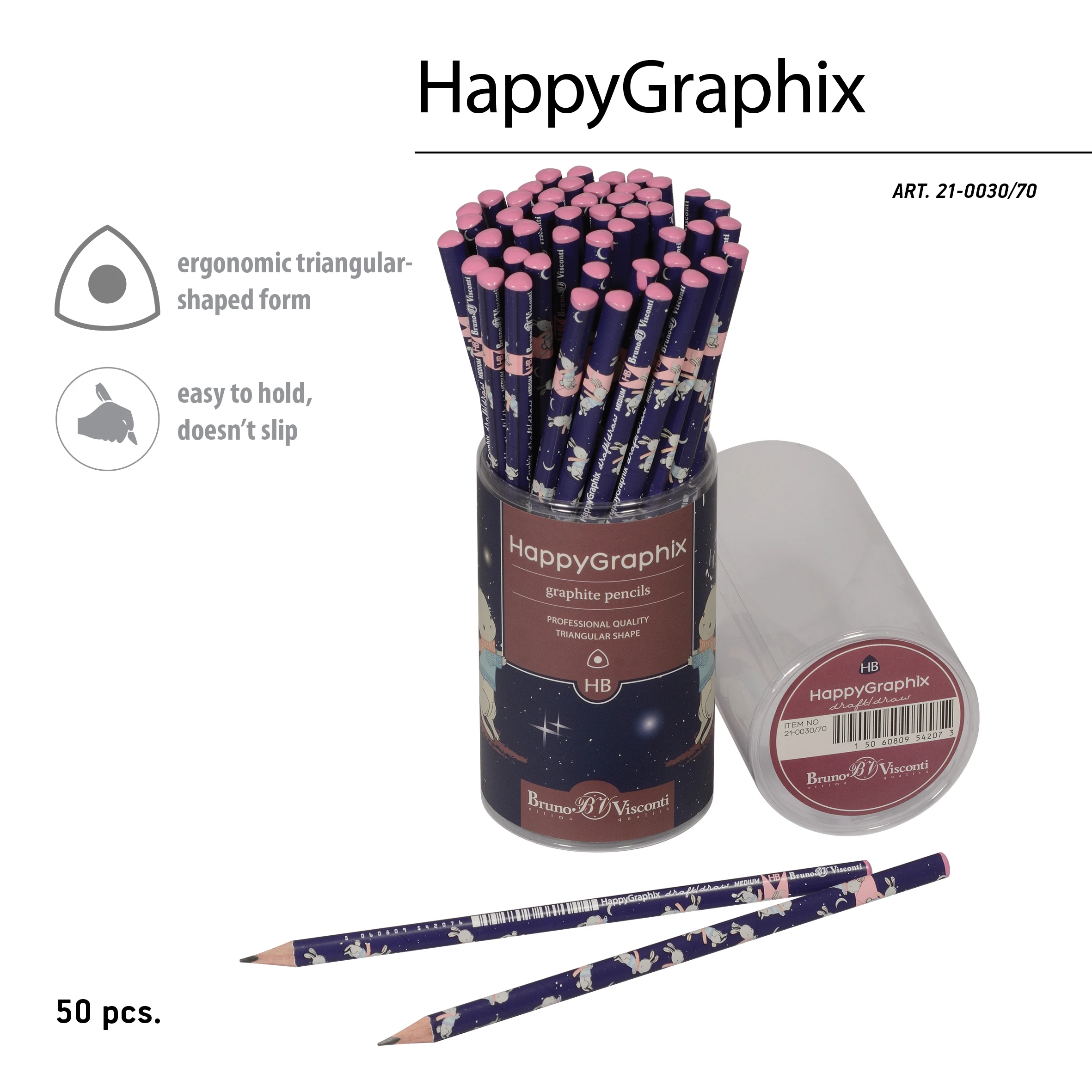КАРАНДАШ ЧЕРНОГРАФИТОВЫЙ "HappyGraphix. Magic Night" НВ КАРАНДАШ ЧЕРНОГРАФИТОВЫЙ "HappyGraphix. Magic Night" НВ