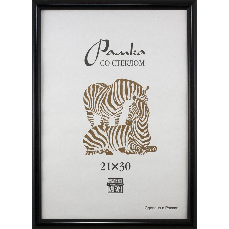 Рамка пластиковая А 4 черного цвета 508 972559