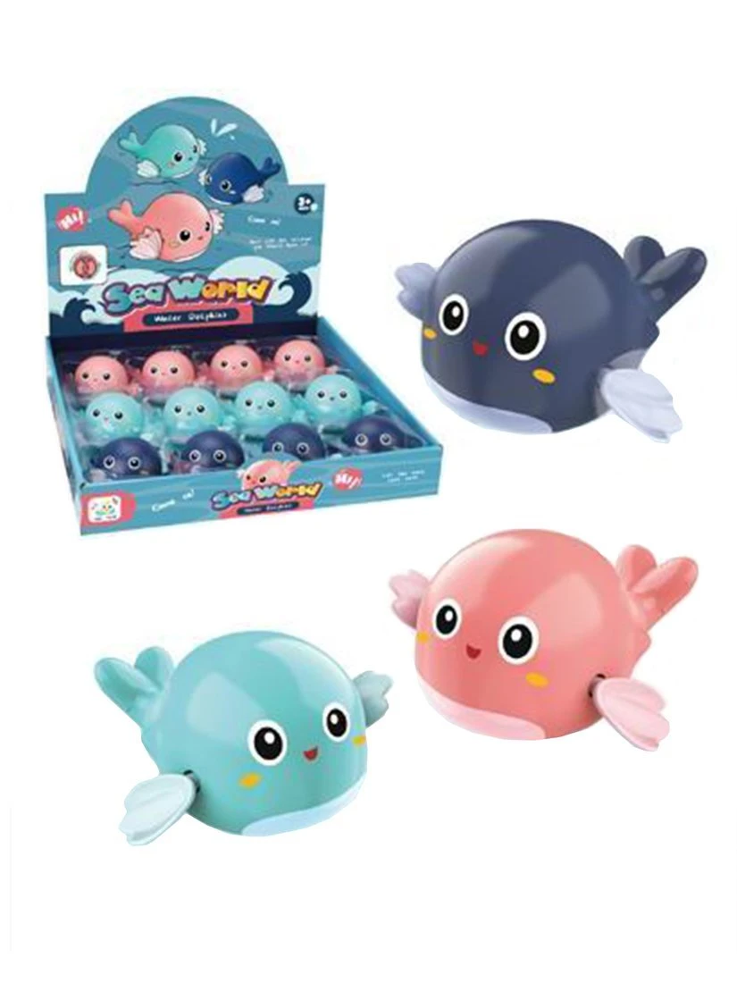 Игрушка для купания, заводная Кит, в ассортименте