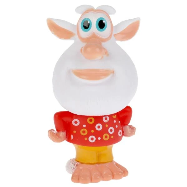 Игрушка пластизоль для ванны БУБА 1шт, пищит, сетка. КАПИТОШКА