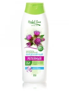 Iris Herbal Care Шампунь-кондиционер Мицеллярный "Репейный" 400мл/12шт Iris Herbal Care Шампунь-кондиционер Мицеллярный "Репейный" 400мл/12шт