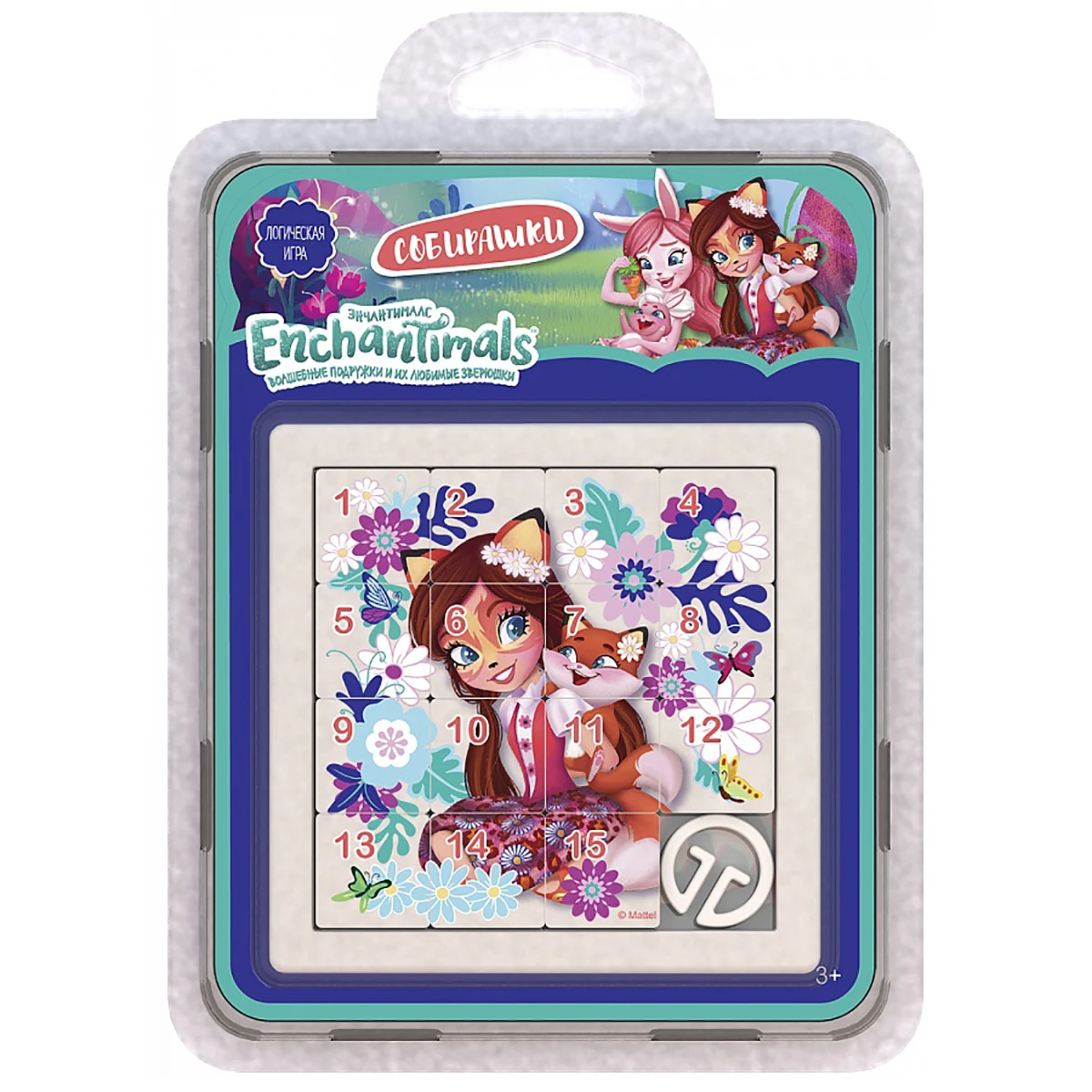 Арт.812/2 Логическая игра "Собирашки. Энчантималс: Фелисити Лис и Арт.812/2 Логическая игра "Собирашки. Энчантималс: Фелисити Лис и