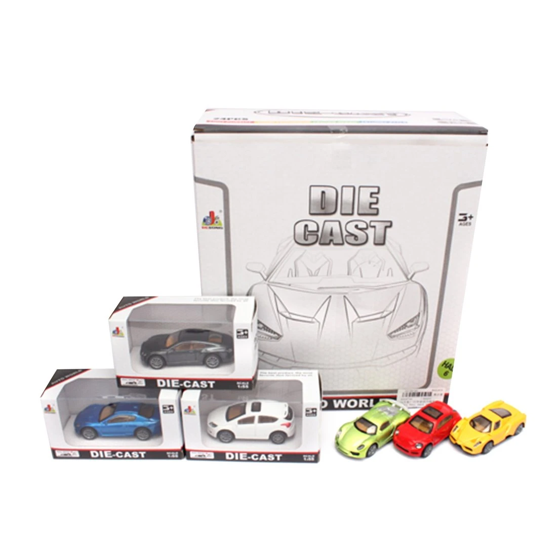 Машина металлическая, инерционная