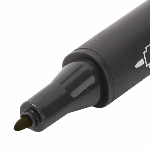 Маркер для скетчинга двусторонний 1 мм - 6 мм BRAUBERG ART CLASSIC, ТЕМНЫЙ Маркер для скетчинга двусторонний 1 мм - 6 мм BRAUBERG ART CLASSIC, ТЕМНЫЙ